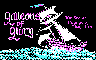 galleons of glory the secret voyage of magellan with a ship in the water