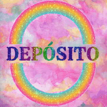 the word deposito is surrounded by a colorful circle