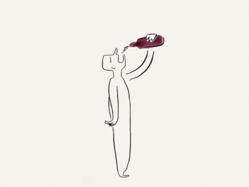 Wine Drinking GIF - Wine Drinking Bottoms Up GIFs
