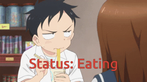 Eating Status GIF - Eating Status Anime GIFs