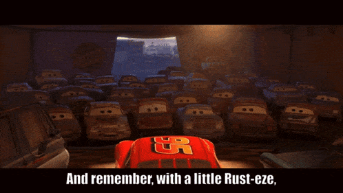 Rust-eze Cars GIF - Rust-eze Cars Cars Movie GIFs