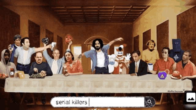 Serial Killers GIF - Serial Killers Table GIFs
