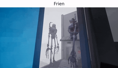 a screenshot of a video game with the word frien on the top