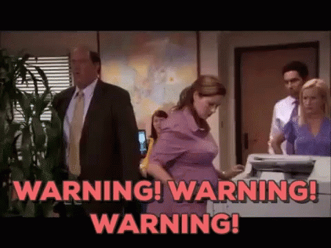 The Office GIF - The Office Warning GIFs