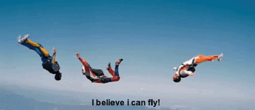 Skydiving Parachuting GIF - Skydiving Parachuting Meme GIFs