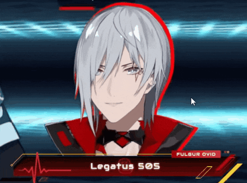 a video game character named legatus 505 is talking