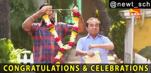 Congratulations And Celebrations Bagha Nattu Kaka GIF - Congratulations And Celebrations Bagha Nattu Kaka Tarak Mehta Ka Ooltah Chashmah GIFs