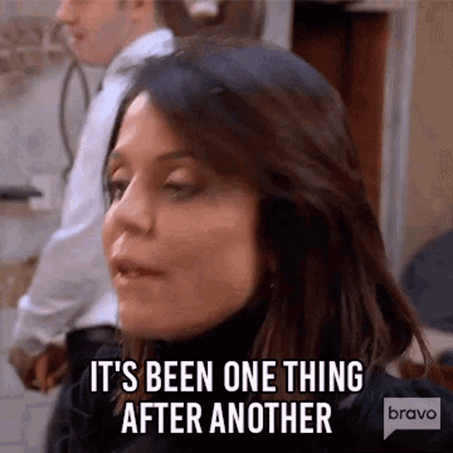 Its Been One Thing After Another Real Housewives Of New York GIF - Its Been One Thing After Another Real Housewives Of New York Rhony GIFs