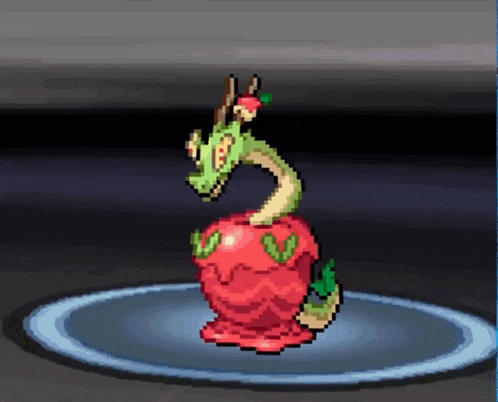 Hydrapple Pokemon GIF - Hydrapple Pokemon Pokemon Scarlet And Violet GIFs