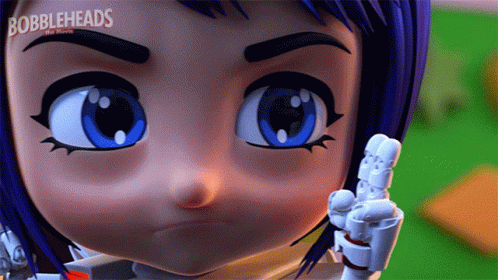 Observing Ikioi GIF - Observing Ikioi Bobbleheads The Movie GIFs