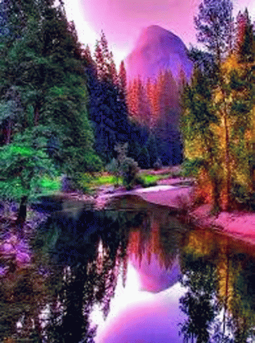 Forest Trees GIF - Forest Trees River GIFs