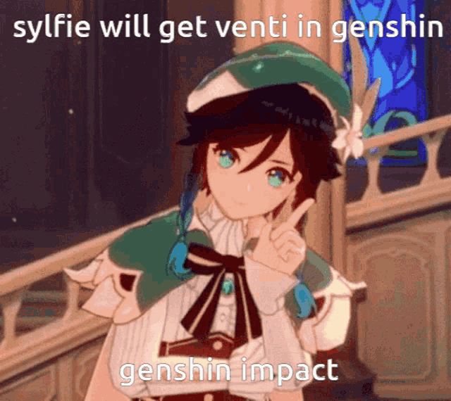 Venti Genshin Impact Venti Rerun GIF