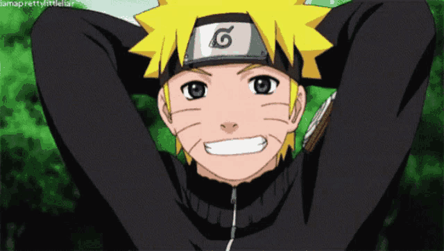 a cartoon character with a headband with the letter g on it