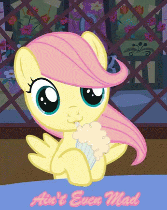 Fluttershy Mlp GIF - Fluttershy Mlp Aint Even Mad GIFs