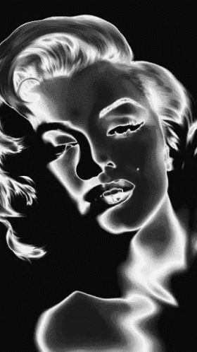 Marilyn Art GIF - Marilyn Art Black And White GIFs