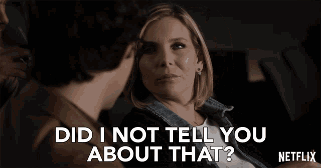 a netflix ad shows a woman talking to a young man