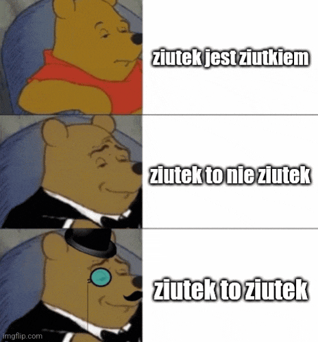 a cartoon of winnie the pooh wearing a tuxedo and hat
