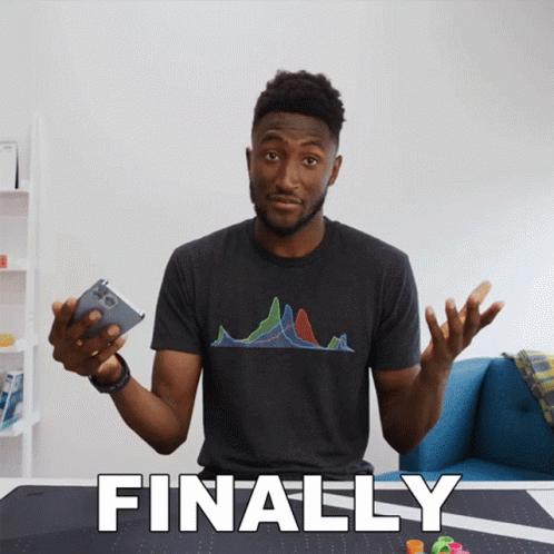 Finally Marques Brownlee GIF - Finally Marques Brownlee At Long Last GIFs