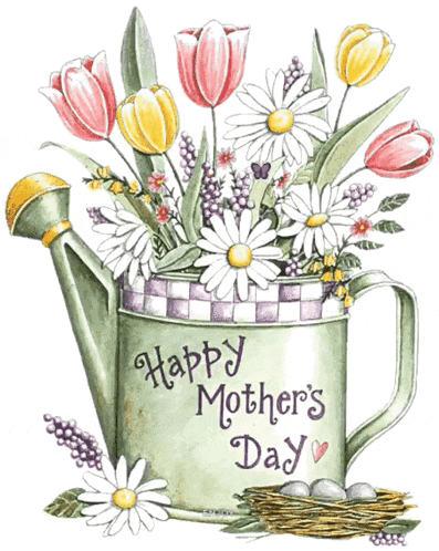 Happy Mothers Day Flowers GIF
