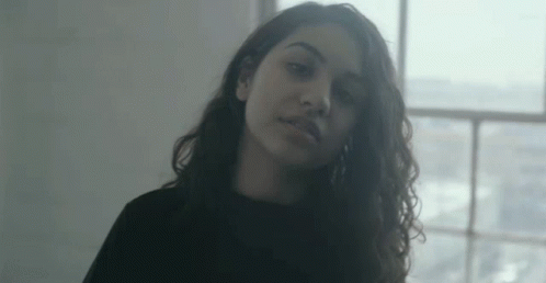 Staring Alessia Cara GIF - Staring Alessia Cara Scars To Your Beautiful GIFs