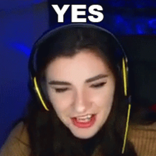Yes Amelia Hersee GIF - Yes Amelia Hersee Her Gaming GIFs