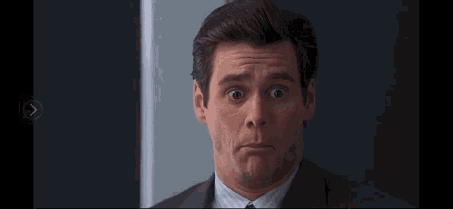 a man making a funny face with his mouth open