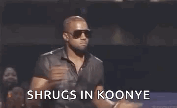Kanye West Shrug GIF - Kanye West Shrug GIFs