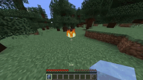 Ezzyy Minecraft Ice On Fire GIF - Ezzyy Minecraft Ice On Fire Iceonthatburn GIFs
