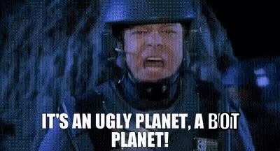 Starship Troopers Bot GIF