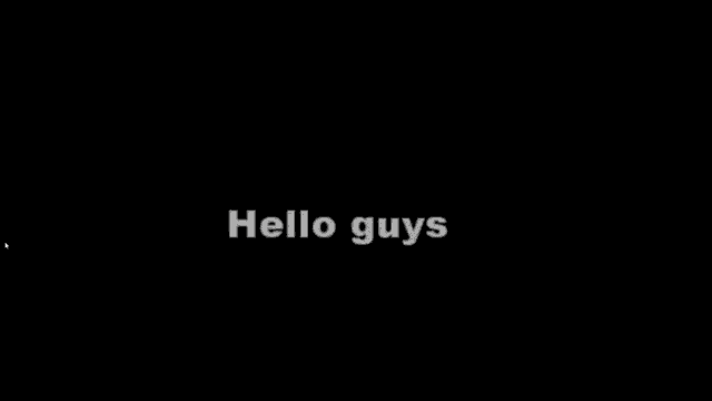 a black background with a white text that says `` in this video i will show you the events that occurred during my hs '' .