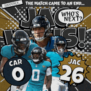 Jacksonville Jaguars (26) Vs. Carolina Panthers (0) Post Game GIF - Nfl National Football League Football League GIFs