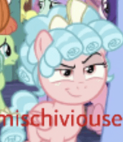 Cozy Glow Smirk Meme
