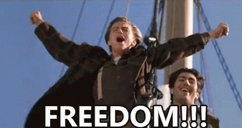 Freedom! GIF - Freedom Leonardo Dicaprio Titanic GIFs