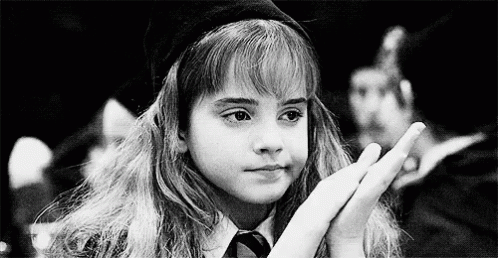Clap Hermione GIF - Clap Hermione Whatever GIFs