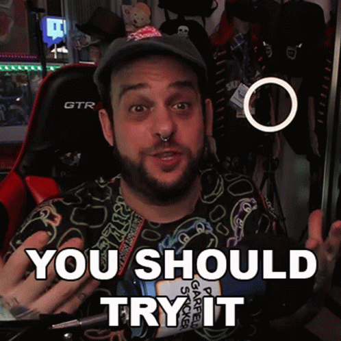 You Should Try It Doodybeard GIF - You Should Try It Doodybeard Give It A Go GIFs