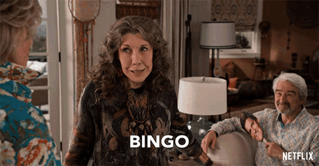 Bingo Bango Thats A Mango Lily Tomlin GIF - Bingo Bango Thats A Mango Lily Tomlin Frankie Bergstein GIFs