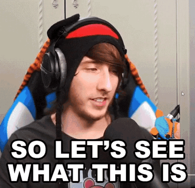 So Lets See What This Is Forrest Starling GIF - So Lets See What This Is Forrest Starling Kreekcraft GIFs