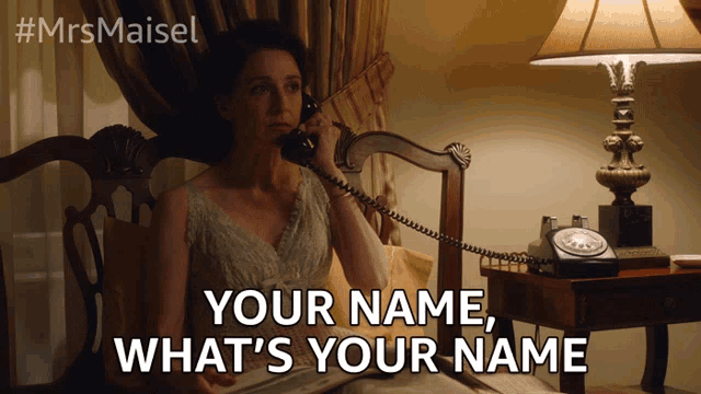 Your Name Whats Your Name GIF - Your Name Whats Your Name Who Are You GIFs