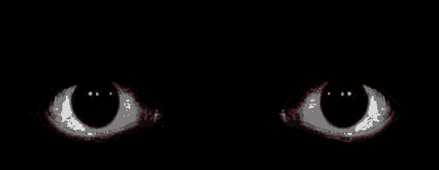 a close up of a person 's eyes with a smiley face on them