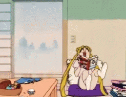 Sailormoon Reading GIF - Sailormoon Reading Book GIFs