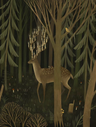 Forest Deer GIF - Forest Deer Stag GIFs