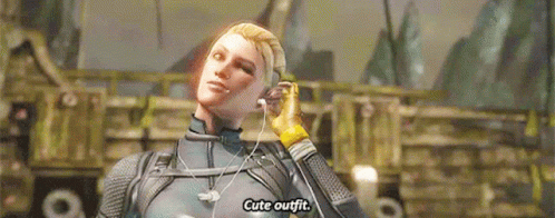 Mortal Kombat Cassie Cage GIF - Mortal Kombat Cassie Cage Cute Outfit GIFs