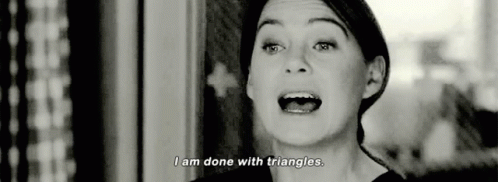 Greys Anatomy Meredith Grey GIF - Greys Anatomy Meredith Grey I Am Done With Triangles GIFs