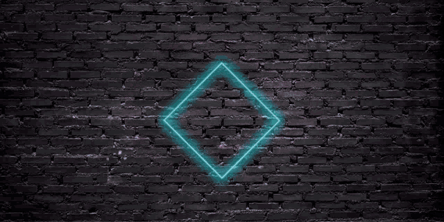 a brick wall with a neon sign that says i 'm not a robot