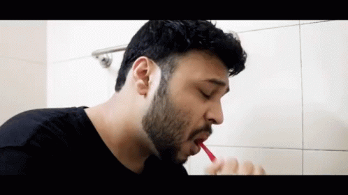 Ur Indian Consumer Getting Ready GIF - Ur Indian Consumer Getting Ready Brushing Teeth GIFs
