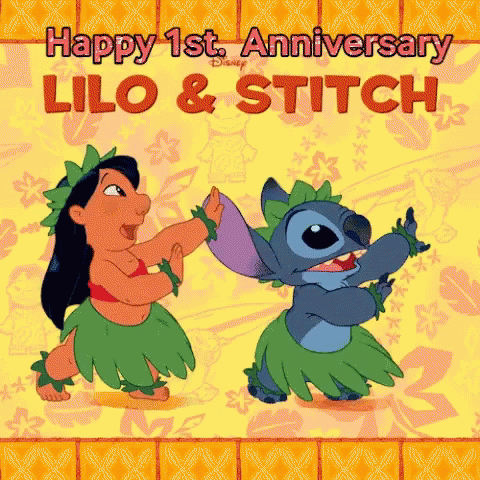 Anniversary Lilo And Stitch GIF - Anniversary Lilo And Stitch Disney GIFs