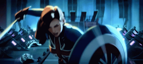 What If Captain Carter GIF - What If Captain Carter Sword GIFs