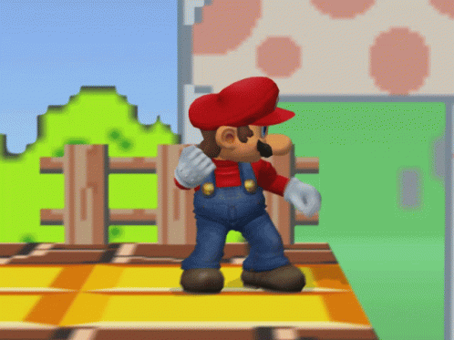 Mario Idle GIF - Mario Idle Smash Bros GIFs