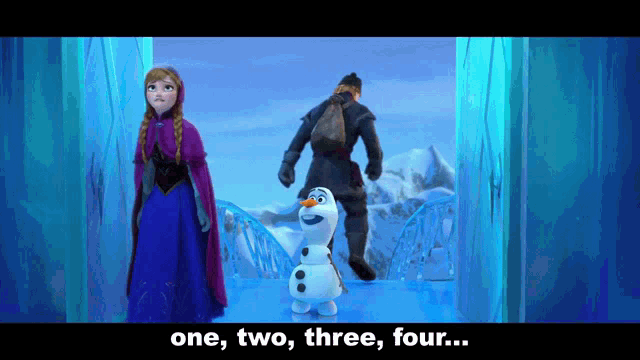 Olaf Counting GIF - Olaf Counting Frozen GIFs