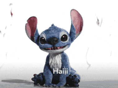 a stuffed animal with haiii written on its face